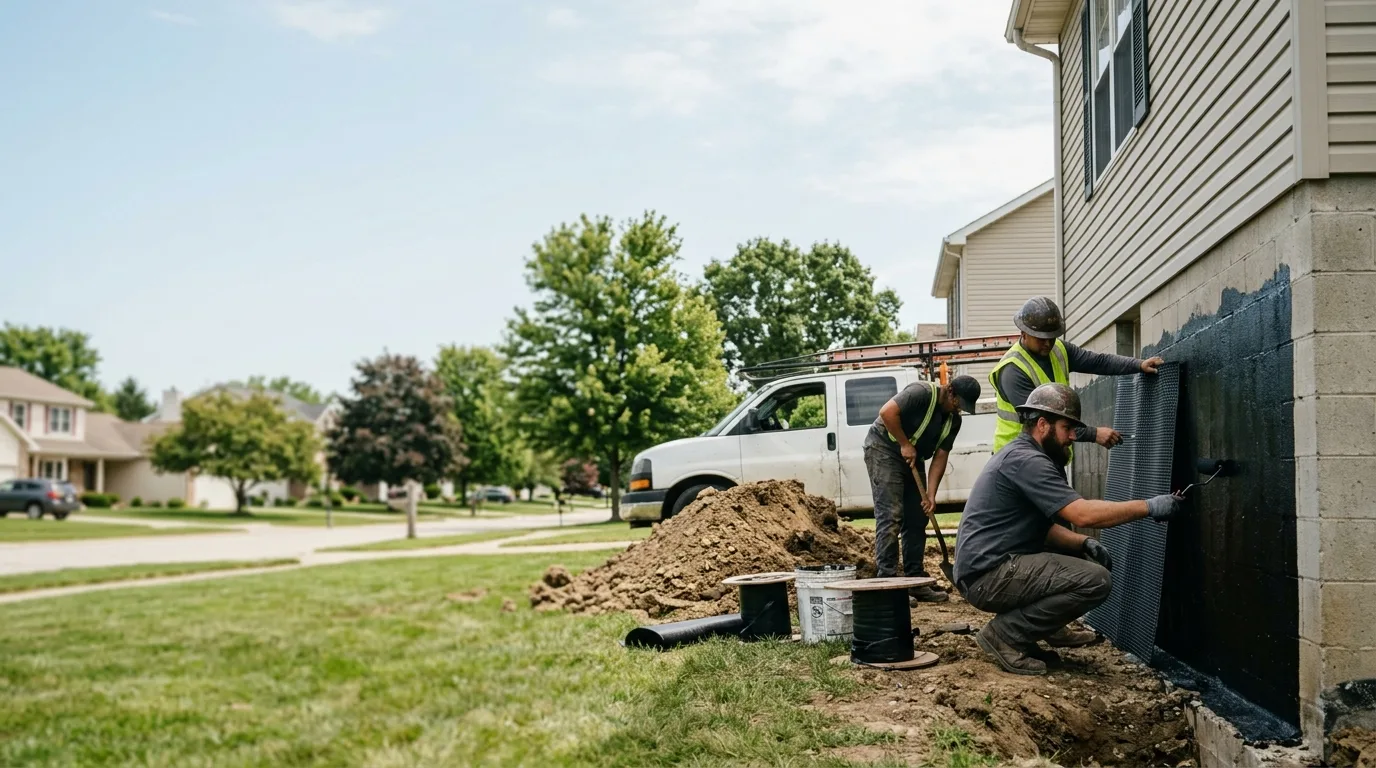 Basement Waterproofing in East Carondelet, IL near me
